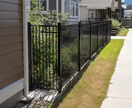 Newly installed Aluminium Fence in Dandenong